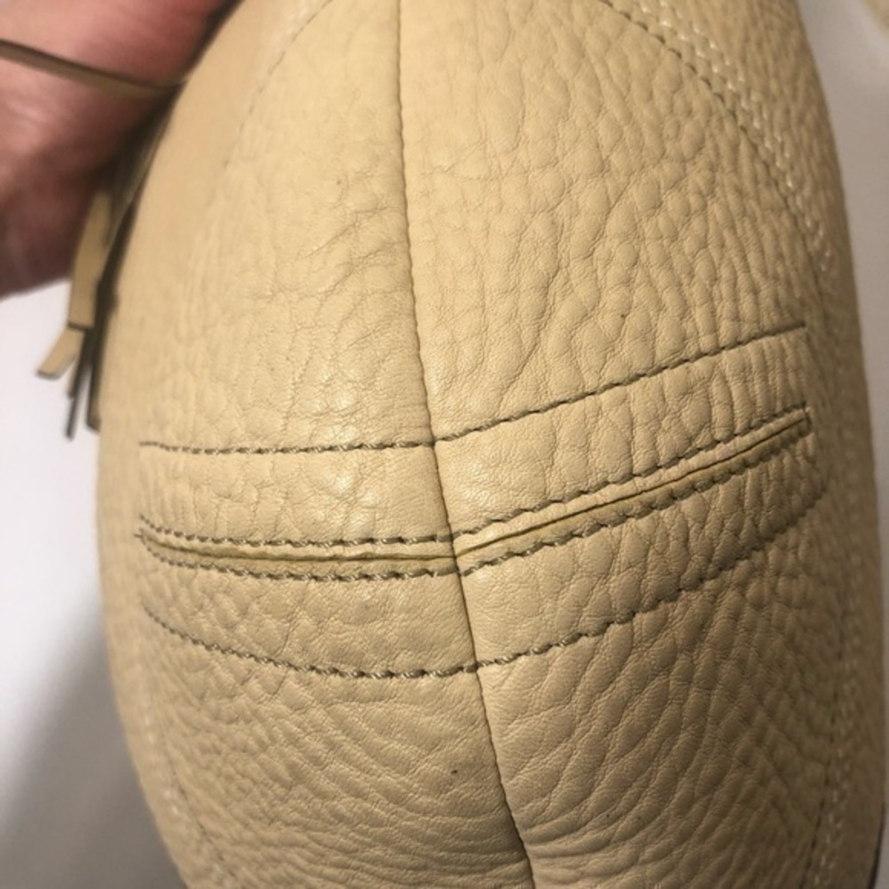Coach vintage y2k 3227 cream penned leather soho hobo bag - Picture 2 of 16